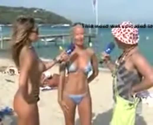 Sabrina Sato Pelada Na Praia De Nudismo